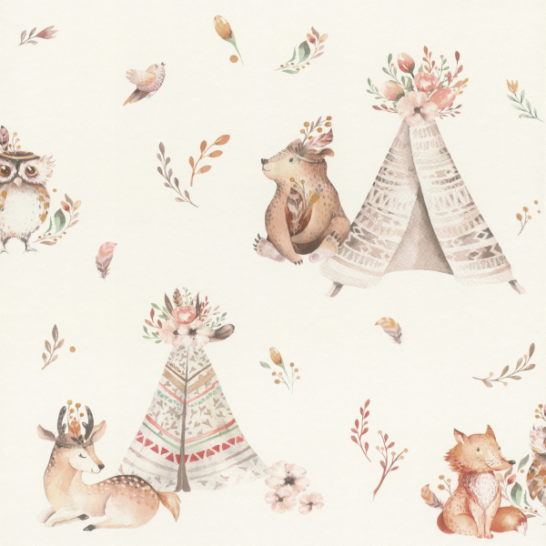 Papel pintado Indios DS