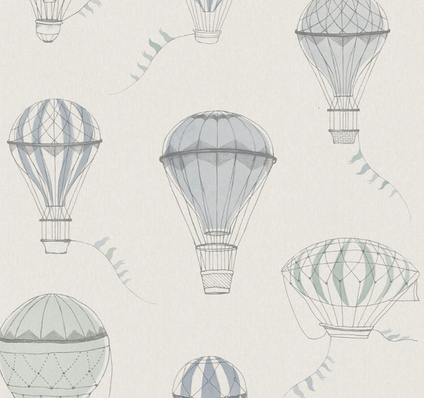 Papel globos aerostáticos