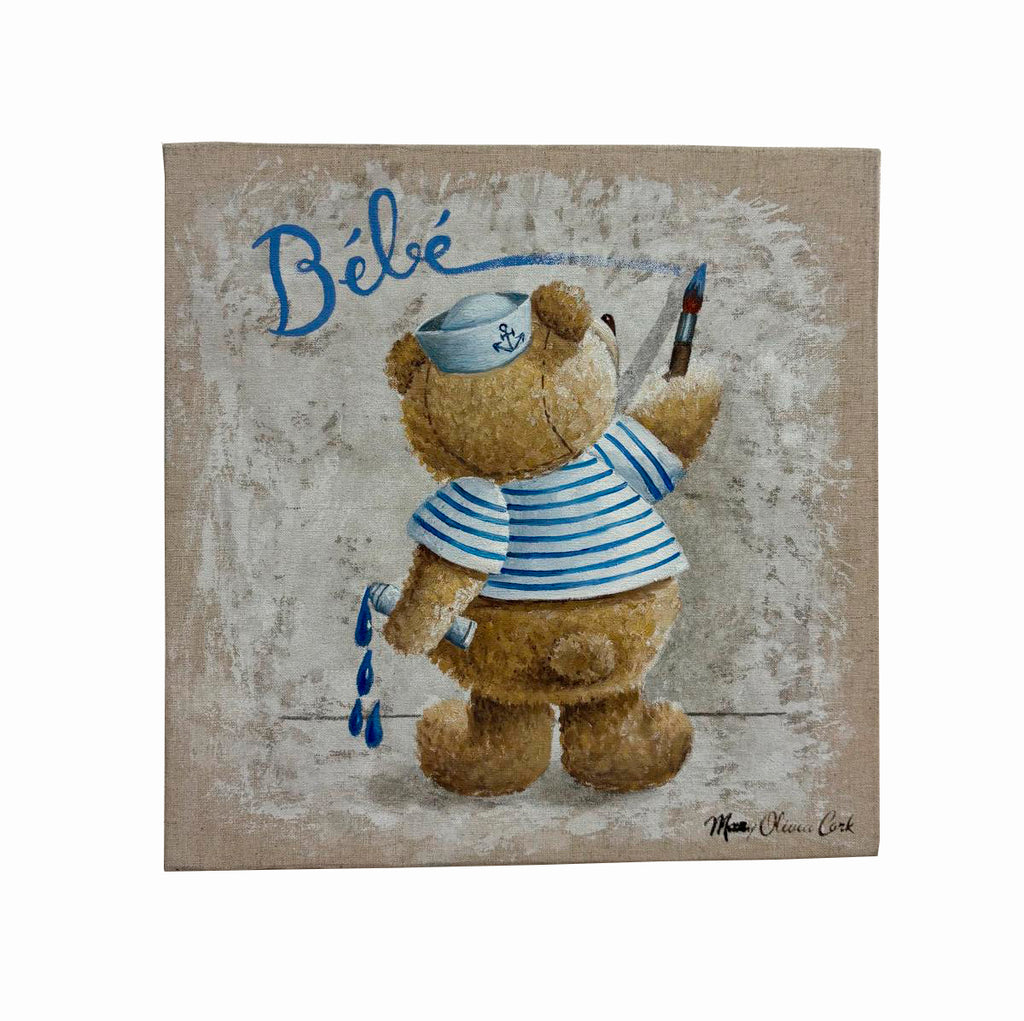 Cuadro Osito marinero Outlet