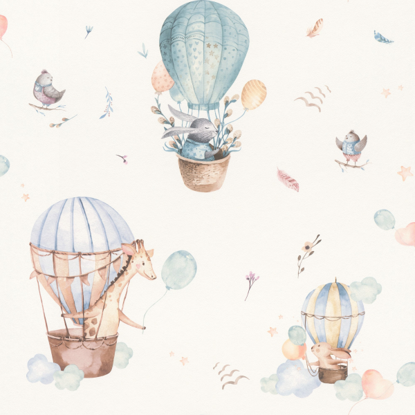 Papel pintado Globos aerostáticos DS