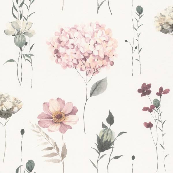Papel pintado Flores DS