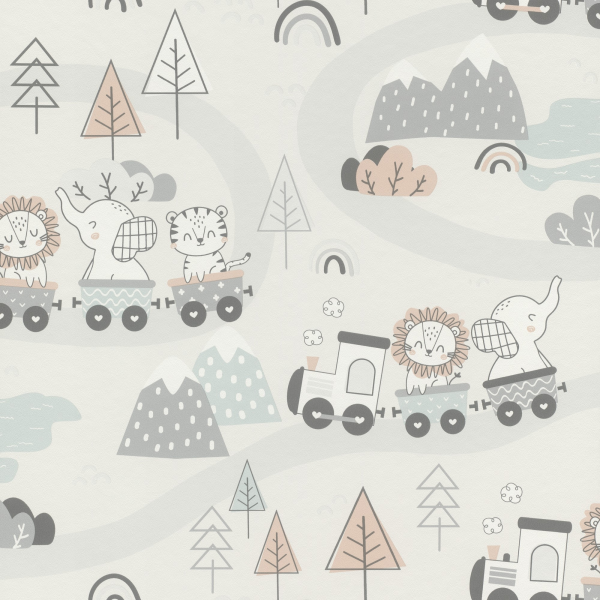 Papel pintado Trenecito DS