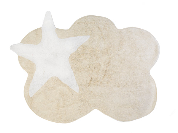 Alfombra Nube con Estrella Mimosa