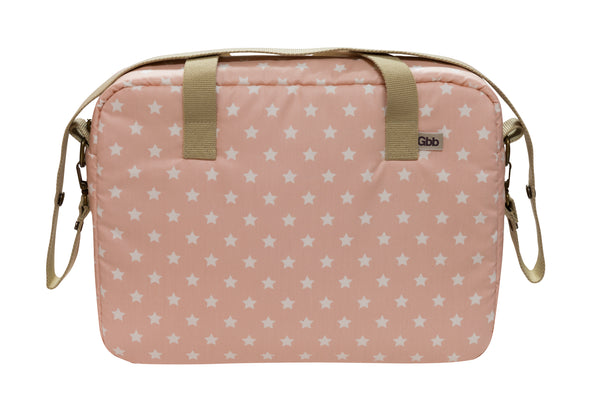 Bolsa paseo plastificada Nid rosa