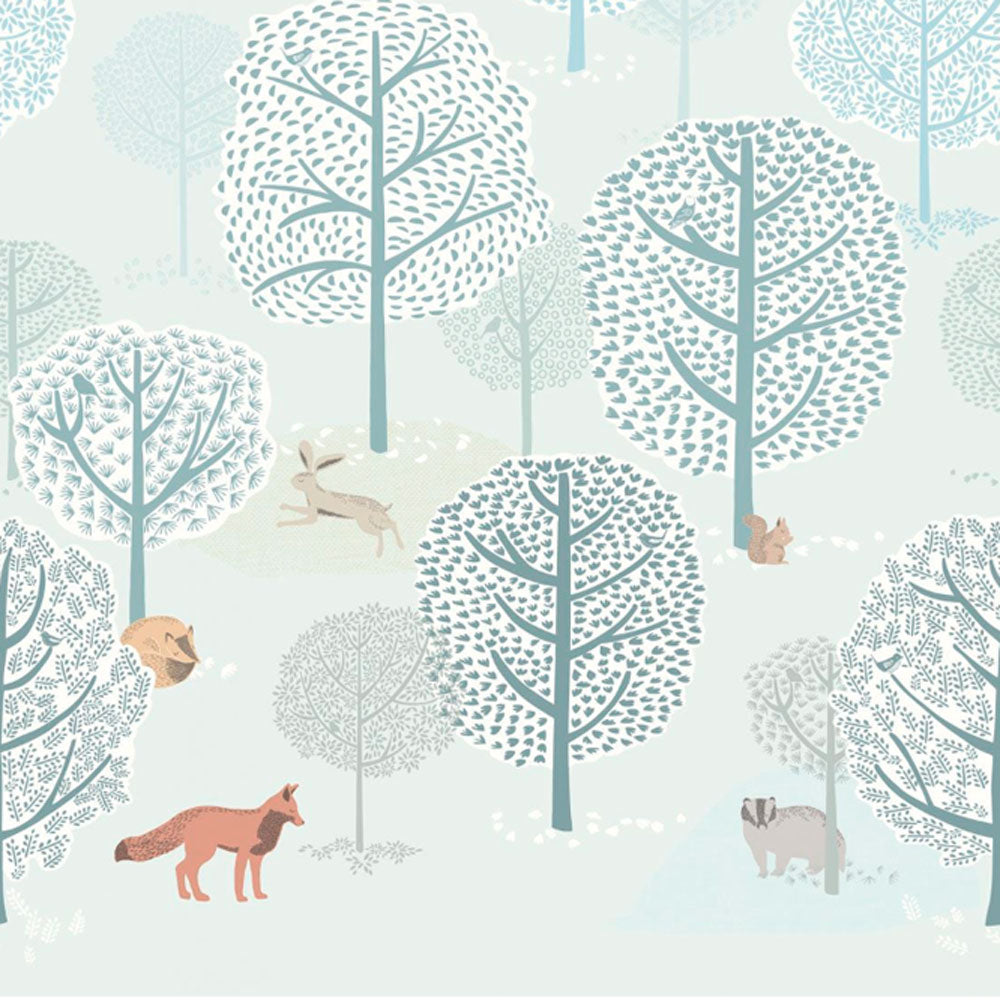 Mural Forest Animals