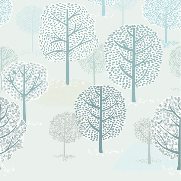 Mural Forest Trees