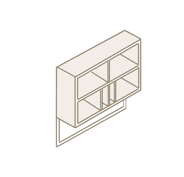 Estantería Doble y Pizarra