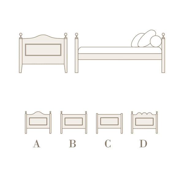 Camita para colchón de 140 x 70 cm