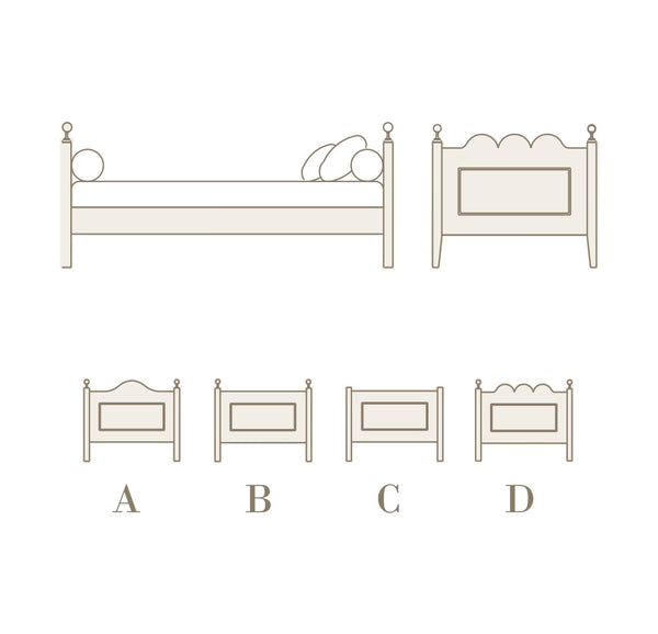 Cama para Colchón de 80 x 180 cm