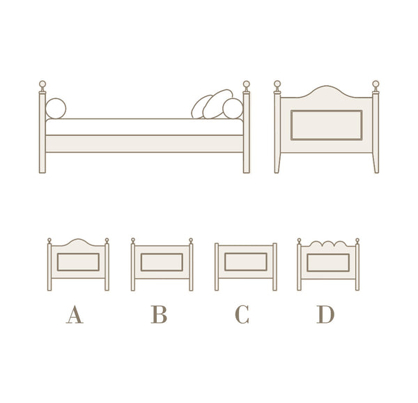 Cama para colchón de 90 x 190 cm