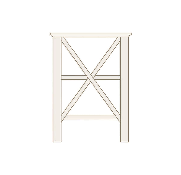 Mesita de Noche 1 estante