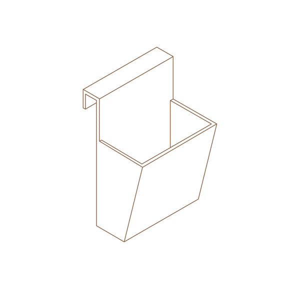 Organizador mediano para barra