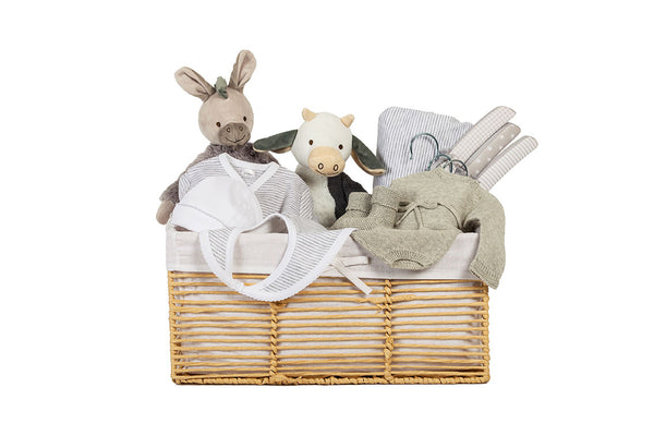 Cesta grande color natural