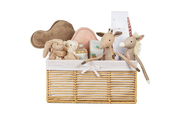 Canastilla grande color natural