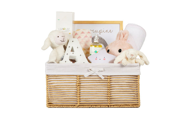 Canastilla grande color natural